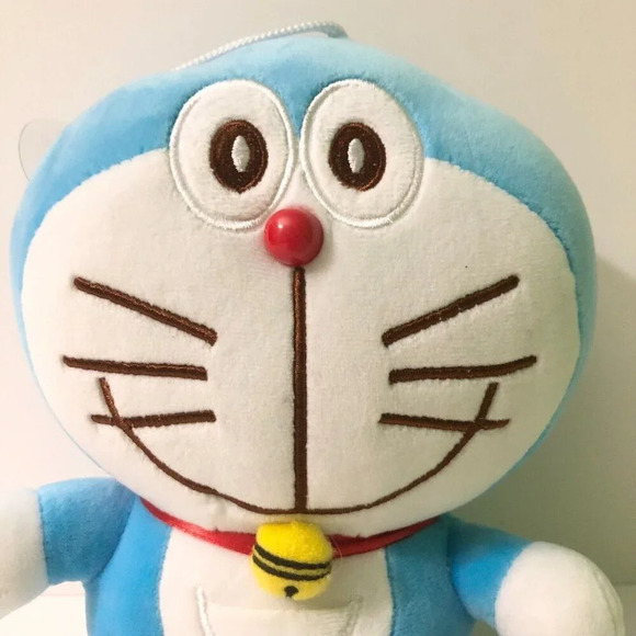Doraemon Plush Window Cling 9 Inch Tall Stuffed Toy - Picture 2 of 11